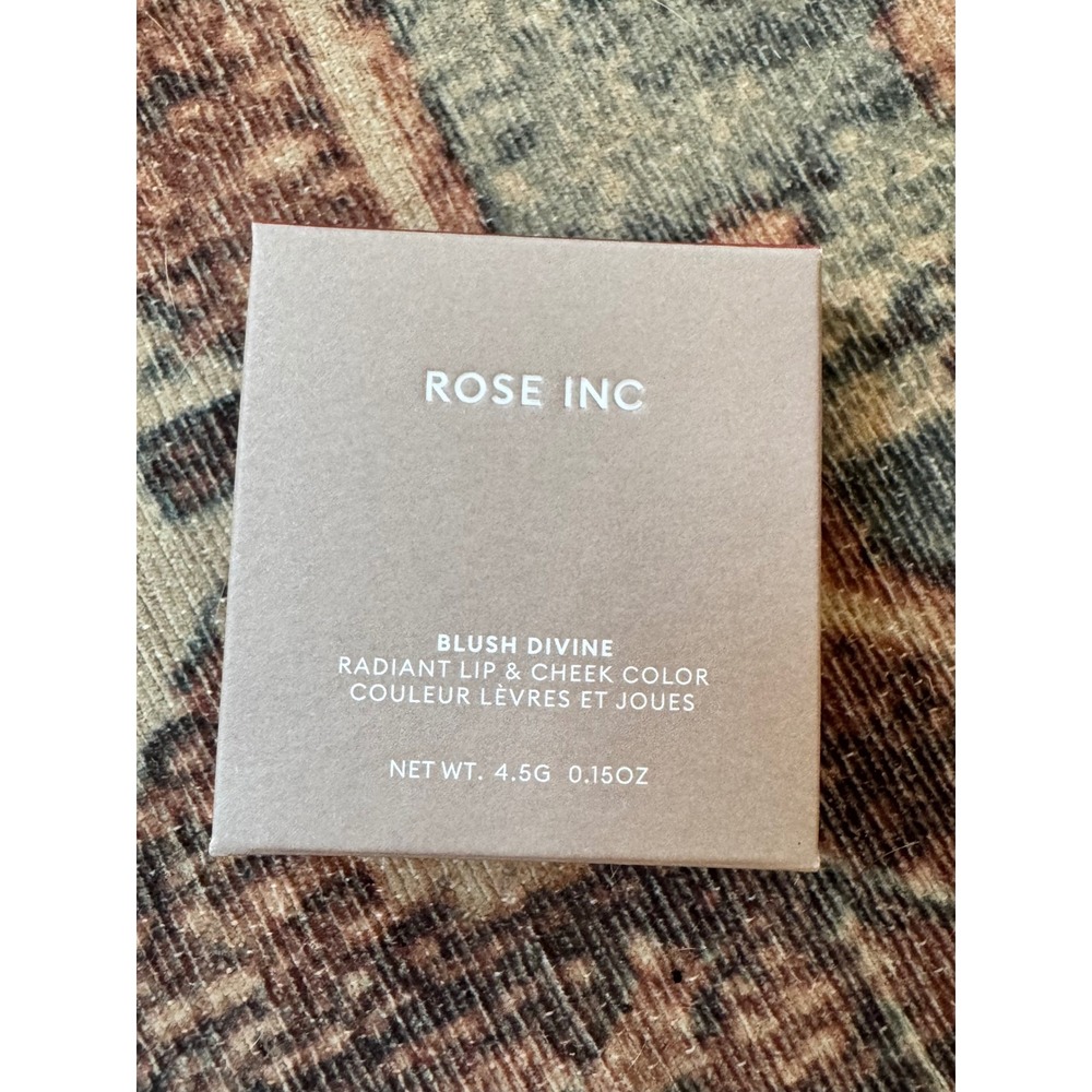 Rose Inc Blush Divine Radiant Lip & Cheek Color Foxglove 4.5g 0.15oz New‎ in Box